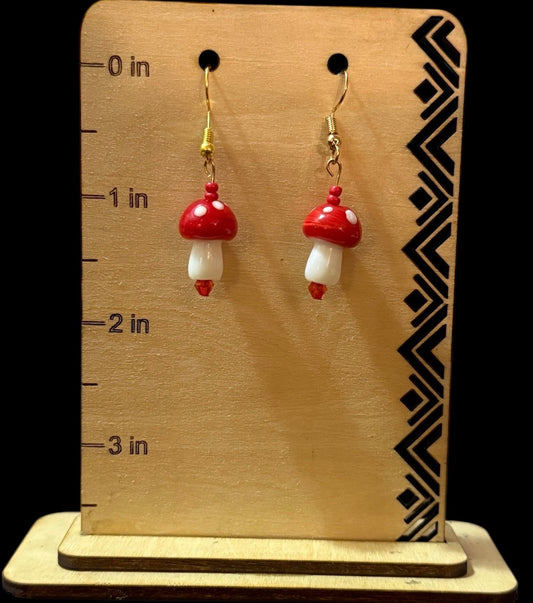 Mushroom Earrings
